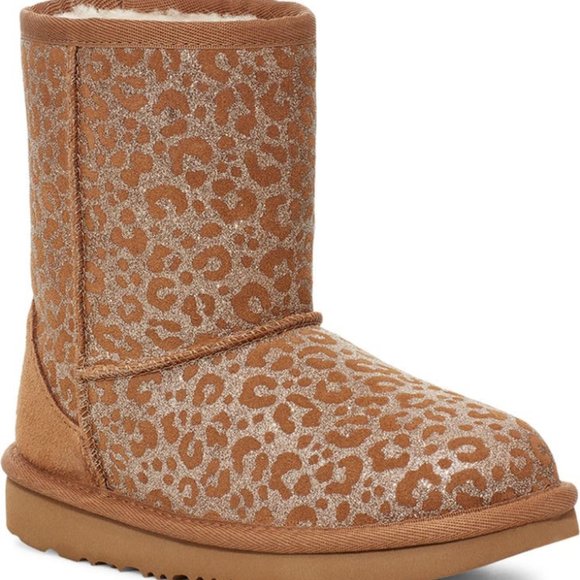 UGG Shoes Nwt Classic Ii Glitter Leopard Boot Poshmark
